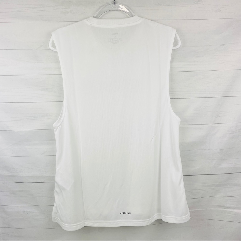 Adidas | Women’s White Muscle Top - Picture 2 of 7